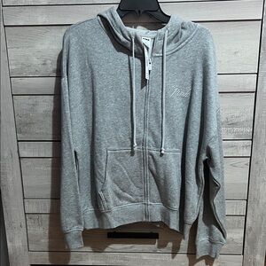 Victoria’s Secret PINK Glitter Zip Up Hoodie Size M